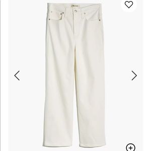 Madewell slim wide-leg jeans size 32